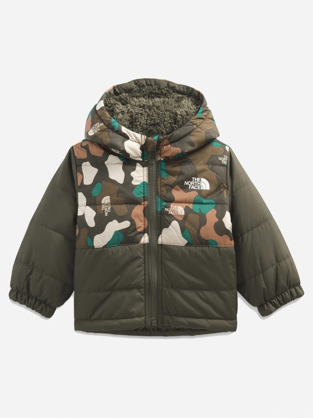 The North Face Baby Reversible Mount Chimbo Full-Zip Hooded Jacket 18-24 months